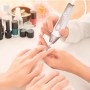 Yoghi - Nail Precision - Blanc et rose gold - Kit manucure pédicure - 7 embouts - LED