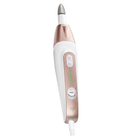 Yoghi - Nail Precision - Blanc et rose gold - Kit manucure pédicure - 7 embouts - LED