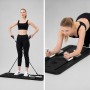 Yoghi - YOGHILATE - Noir - Planche de Pilates Multifonction - Minuteur Digital - Pliable