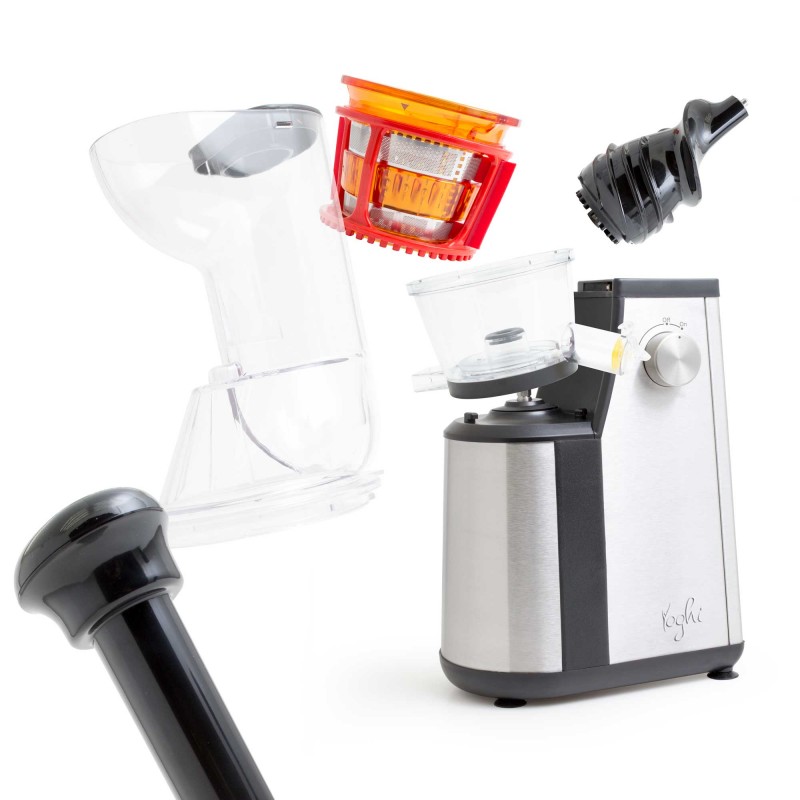 EXTRACTEUR DE FRUITS ET LEGUMES YOGHI 400W SLOWJUICER DETOX